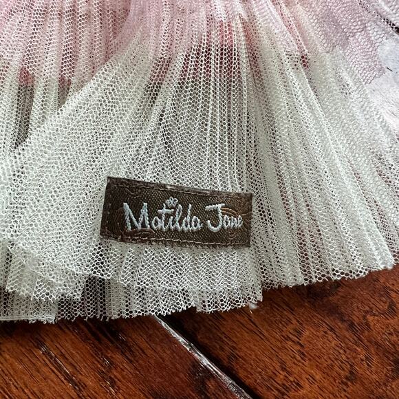 Matilda Jane 2 Toddler Ombre Heart to Heart Sugarplum Tutu Skirt Ballerina - Picture 3 of 7